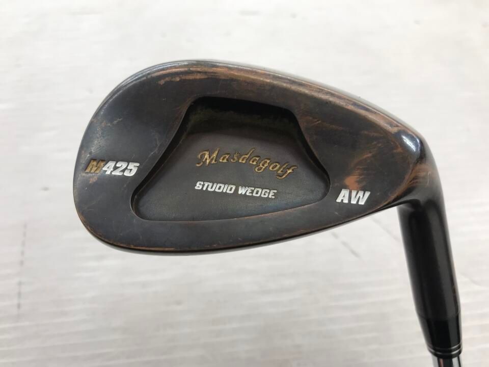 マスダ　STUDIO WEDGE M425 ノーメッキ　52度　ダイナミッ�
2000
��ゴールド　S200フレックス　ウェッジ　中古【最短即日発送】
