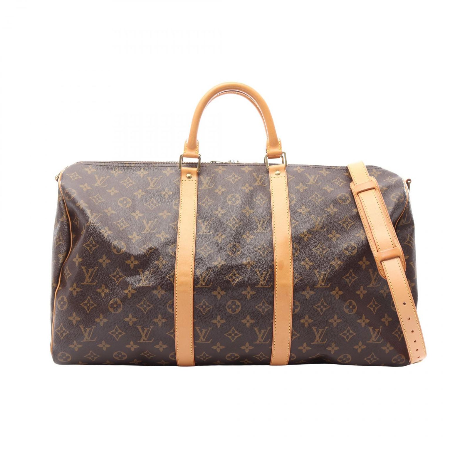 LOUIS VUITTON ルイ・ヴィトン キーポル バンドリエール50 モノグラム 2WAY ボストンバッグ
