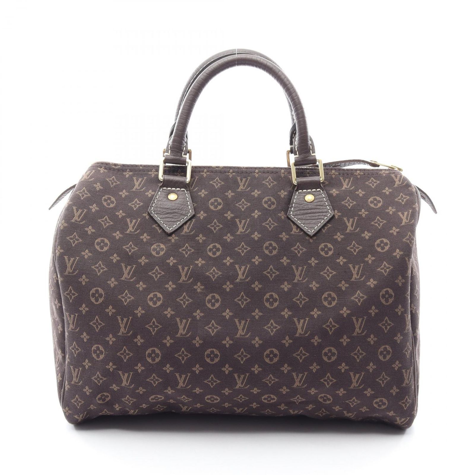 LOUIS VUITTON ルイ・ヴィトン スピーディ30 モノグラムミニラン エベヌ ハンドバッグ