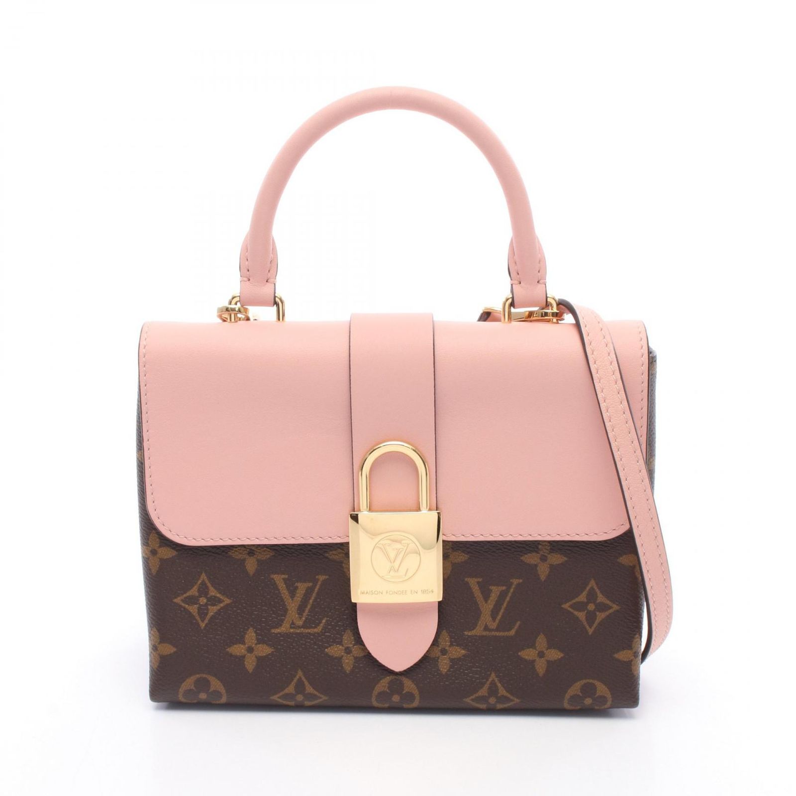 LOUIS VUITTON ルイ・ヴィトン ロッキー BB 2WAY ハンドバッグ