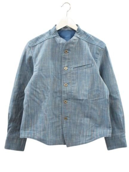 DANJODENIM 25SS ダンジョデニム デニムジャケット ストライプ ブルー