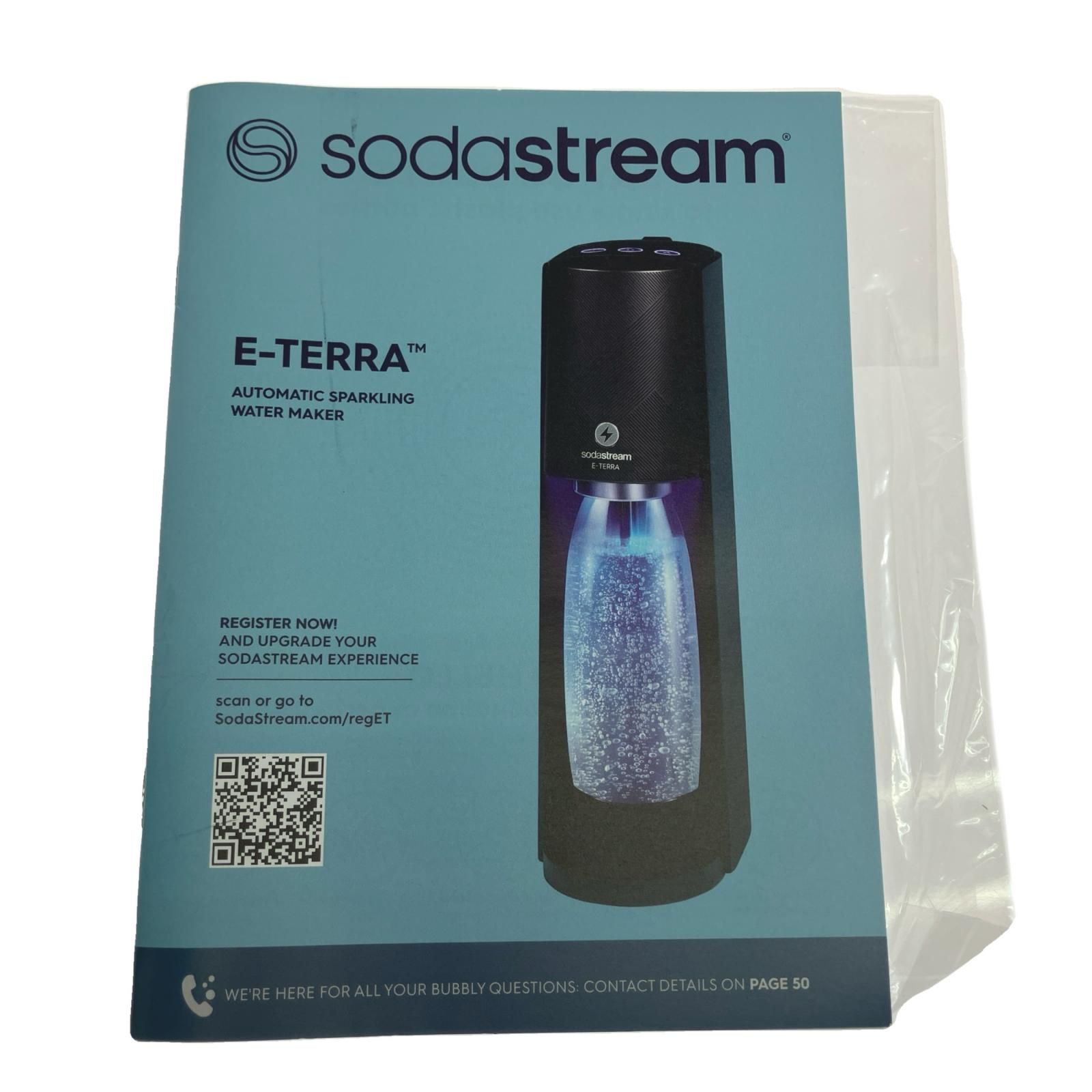 E-TERRA イーテラ ソーダストリーム スターターキット ブラック