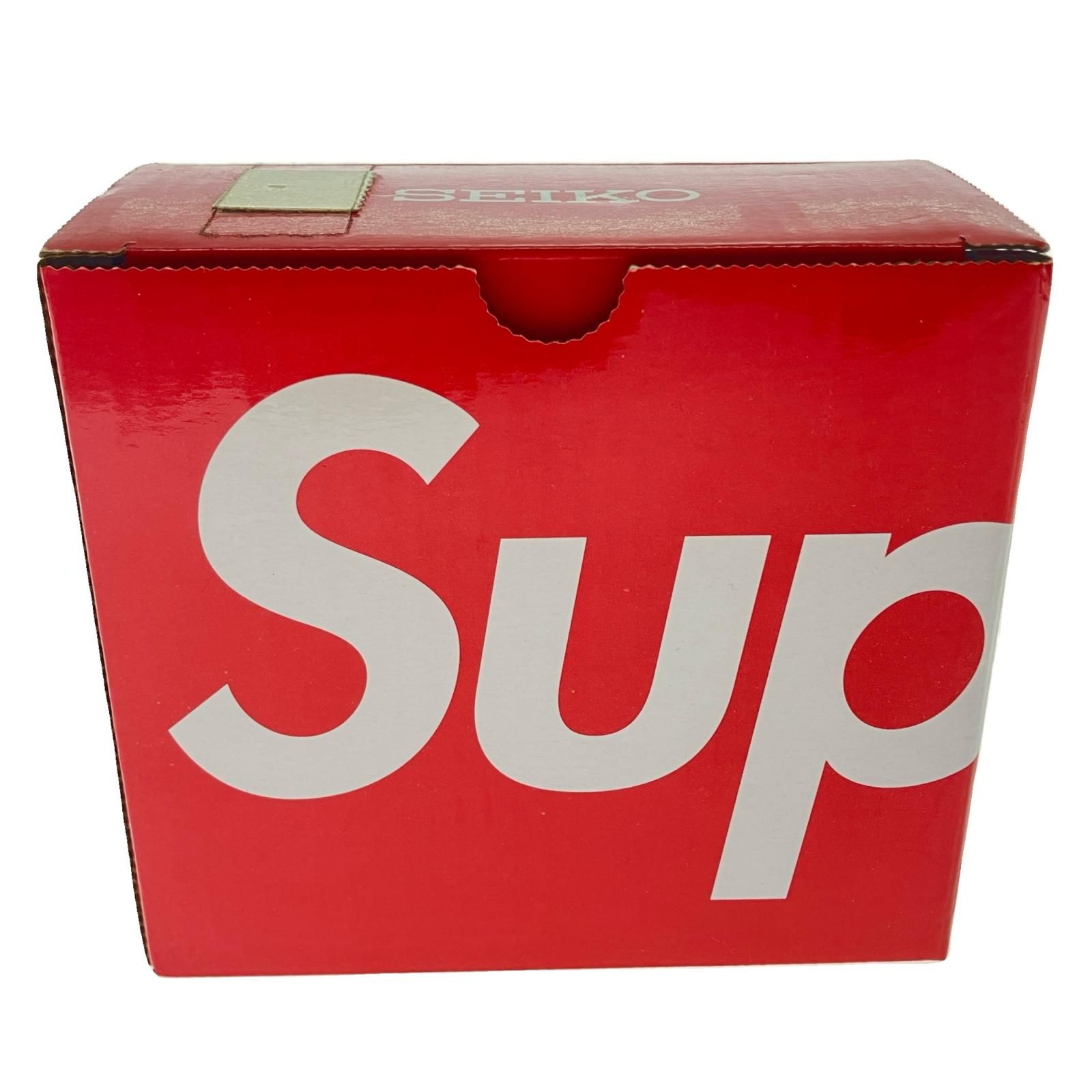 supreme 21ss Seiko Marathon Clock デジタルアラーム時計 Red