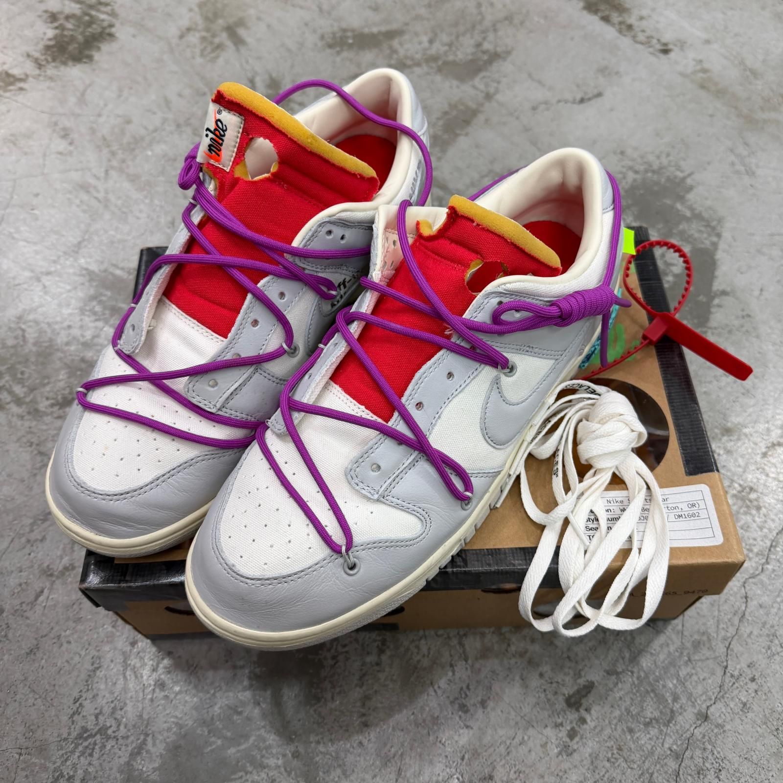 NIKE × OFF-WHITE Dunk Low 1 of 50 