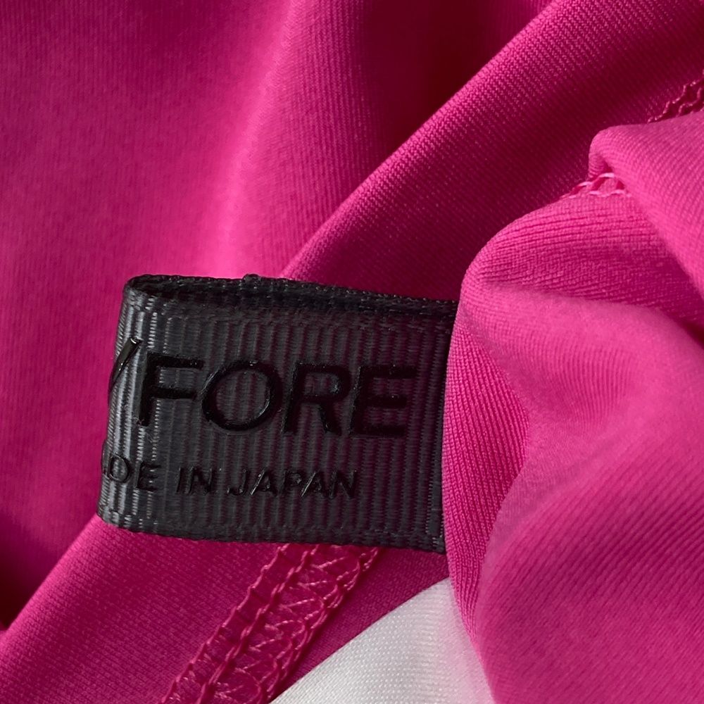G/FORE ピンク ハイネックシャツ サイズ：36 G/FORE ジーフォア ハイネック 長袖Tシャツ ピンク系