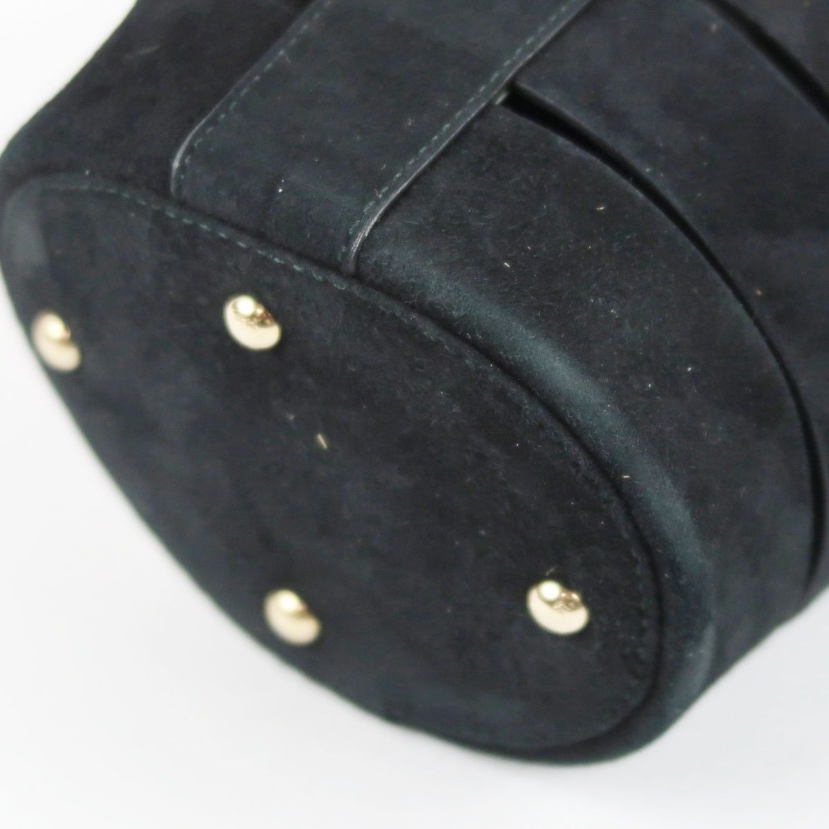 美品】Ferragamo フェラガモ スエード チェーンショルダーバッグ 