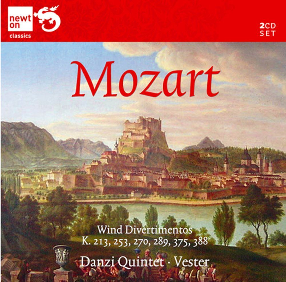 【CD】モーツァルト:管楽のためのディヴェルティメント集(Mozart: Wind Diventimentos - Danzi Quintet - Vester)[2CDs]