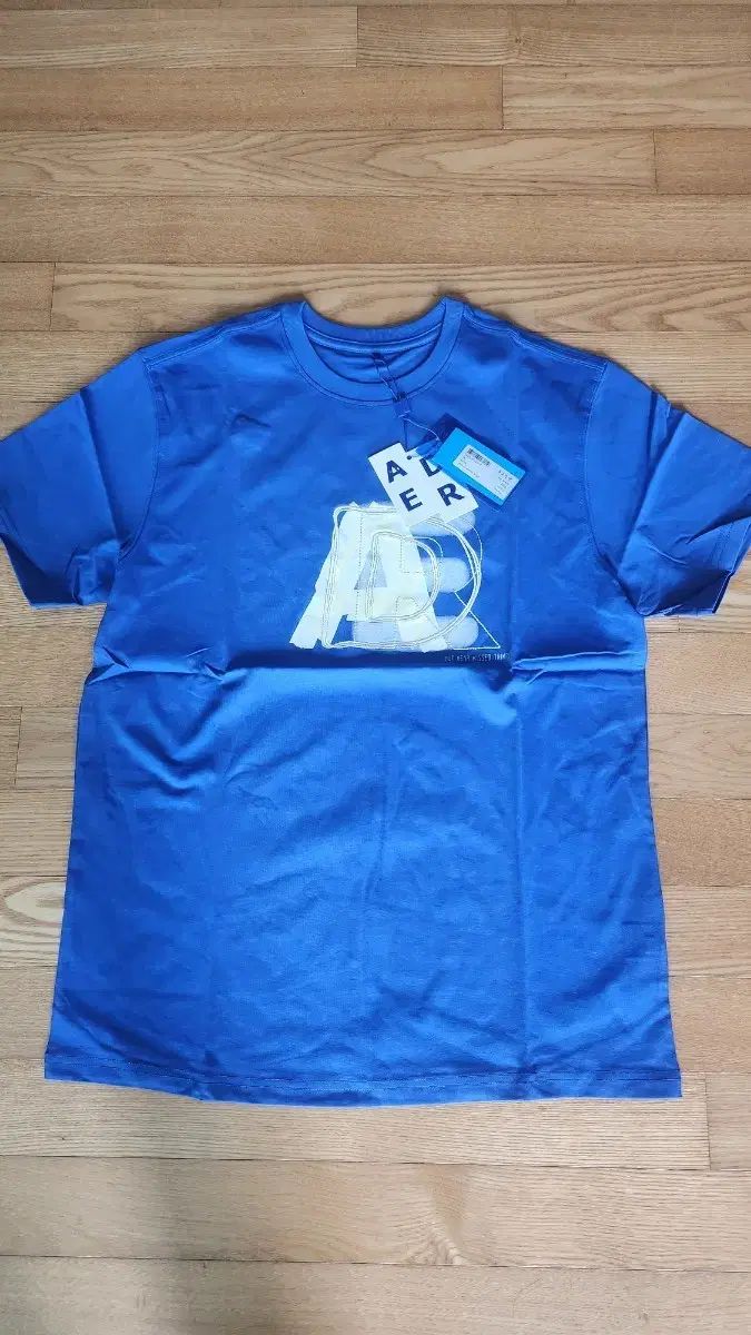 ADER ERROR アーダーエラー ブルー 半袖Tシャツ M