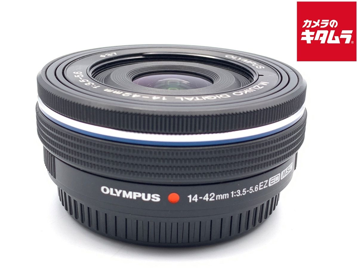 【中古】 【並品】 オリンパス M.ZUIKO DIGITAL ED 14-42mm F3.5-5.6 EZ ブラック