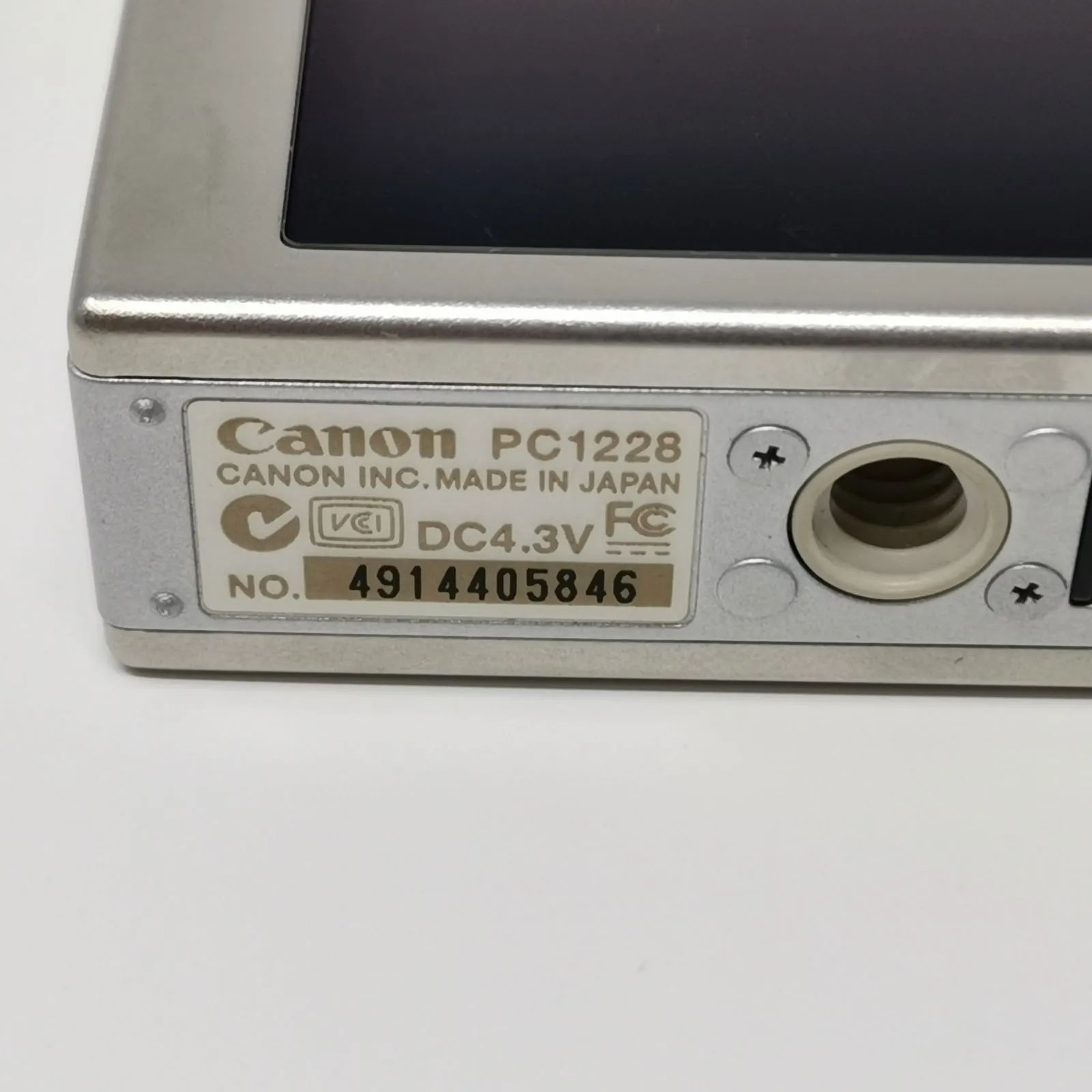 Canon IXY DIGITAL 10 PC1228 デジタルカメラ 充電器ないため動作