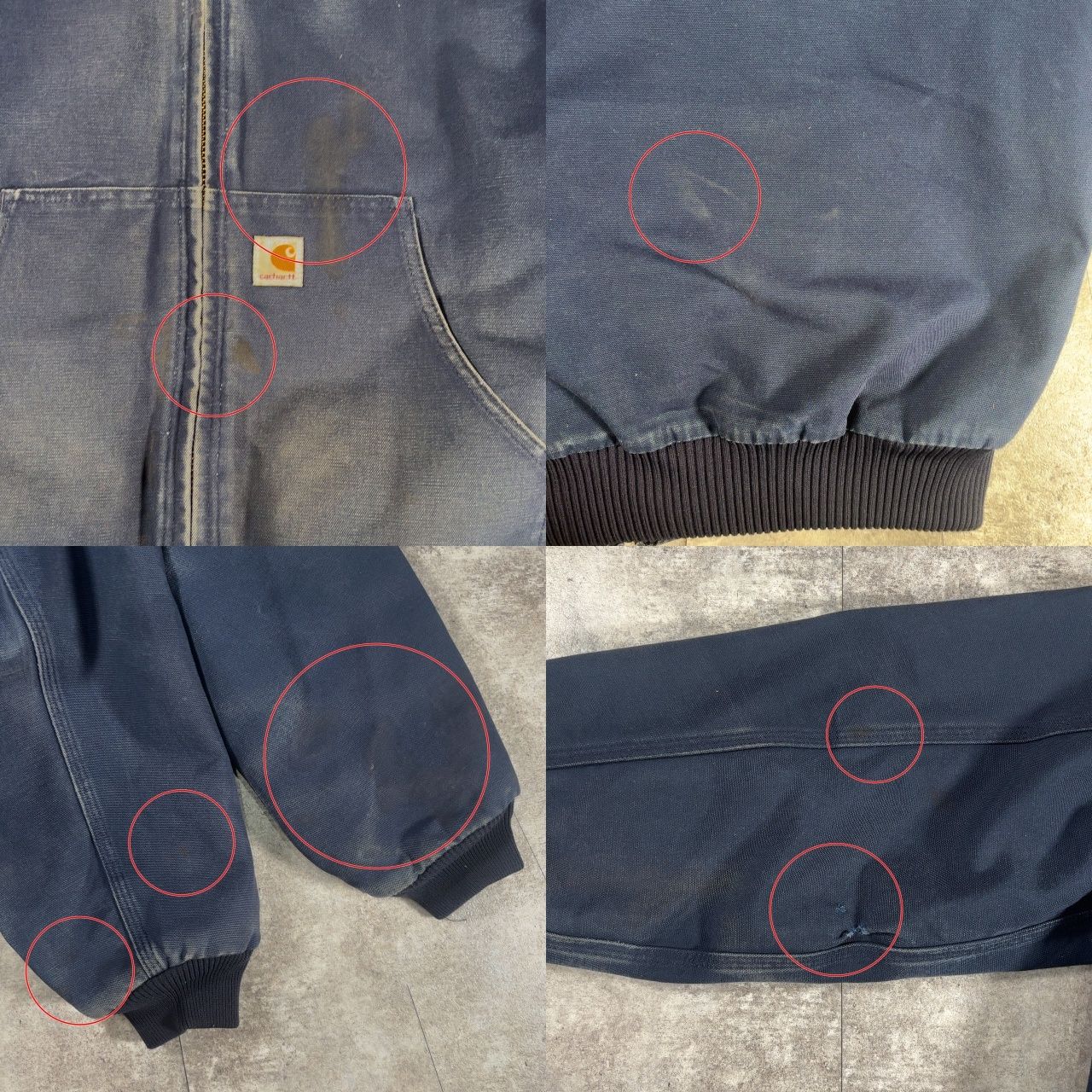 carhartt カーハート アクティブジャケット ワークジャケット ネイビー 