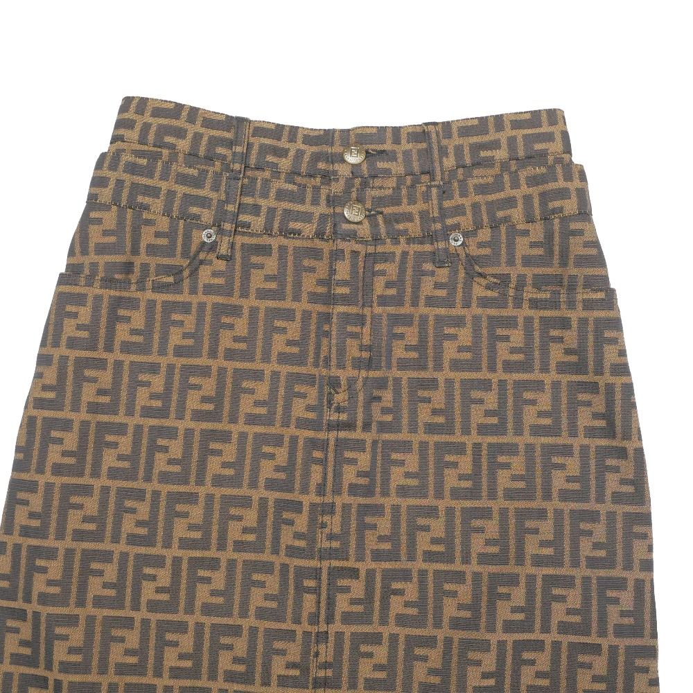 □美品□FENDI フェンディ ヴィンテージ スカート サイズ42/36/28