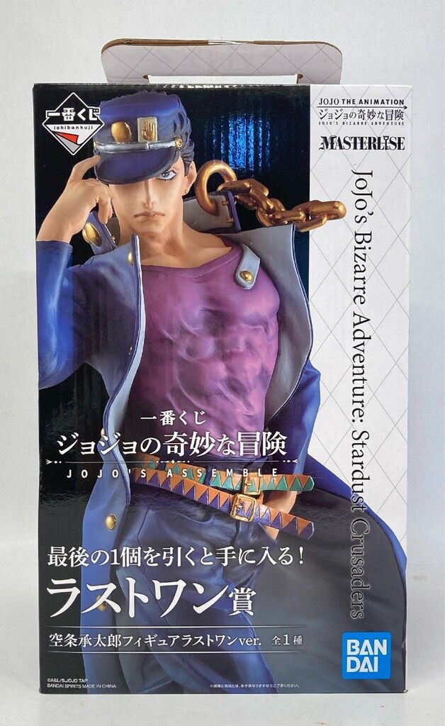 BANDAI SPIRITS 一番くじ ジョジョの奇妙な冒険 JOJOS ASSEMBLE ラストワン賞空条承太郎 フィギュア ラストワンver.