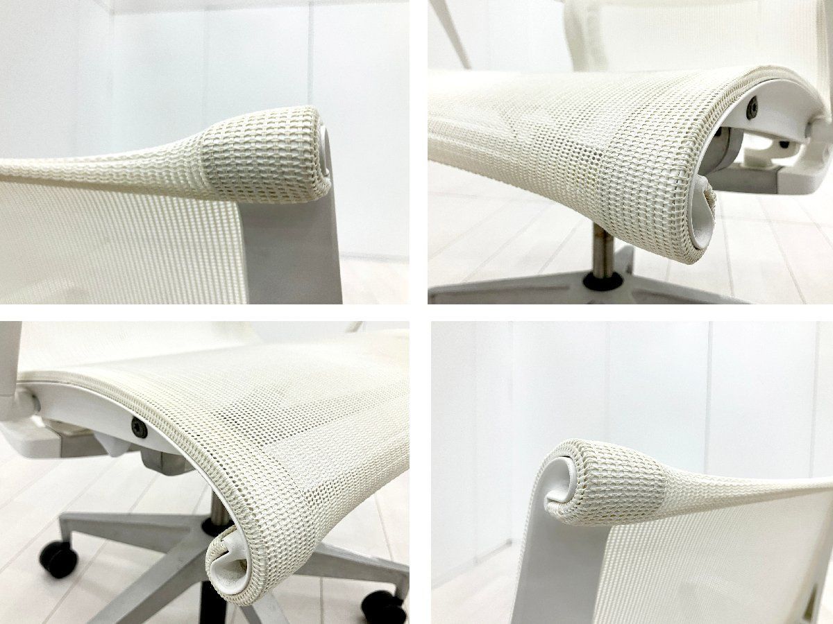 HermanMiller/ハーマンミラー■Setu / セトゥ アームチェア■ホワイト■ウレタンキャスター HermanMiller/ハーマンミラー■Setu / セトゥ アームチェア■ホワイト■ウレタンキャスター