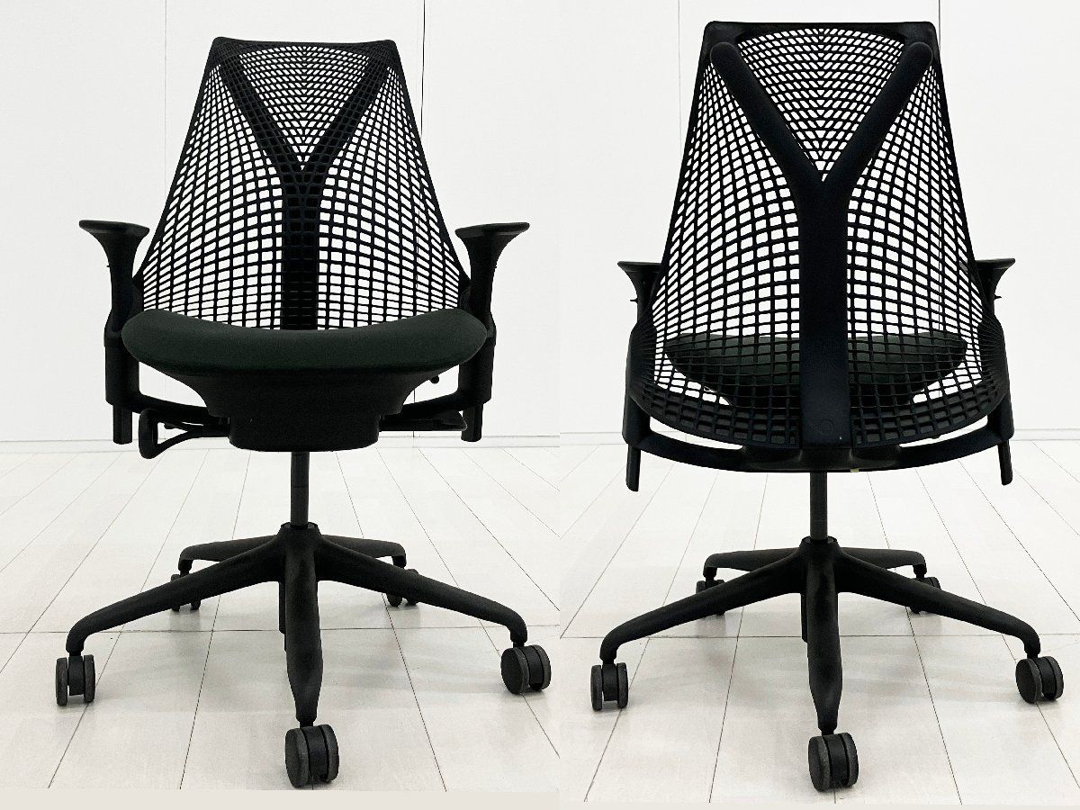 HermanMiller/ハーマンミラー■セイルチェア■ブラックｘノワール
