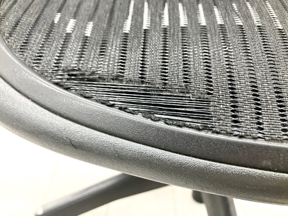 HermanMiller/ハーマンミラー■アーロンチェア ■Bタイプ フル装備■グラファイト■ポスチャーフィット HermanMiller/ハーマンミラー■アーロンチェア ■Bタイプ フル装備■グラファイト■ポスチャーフィット