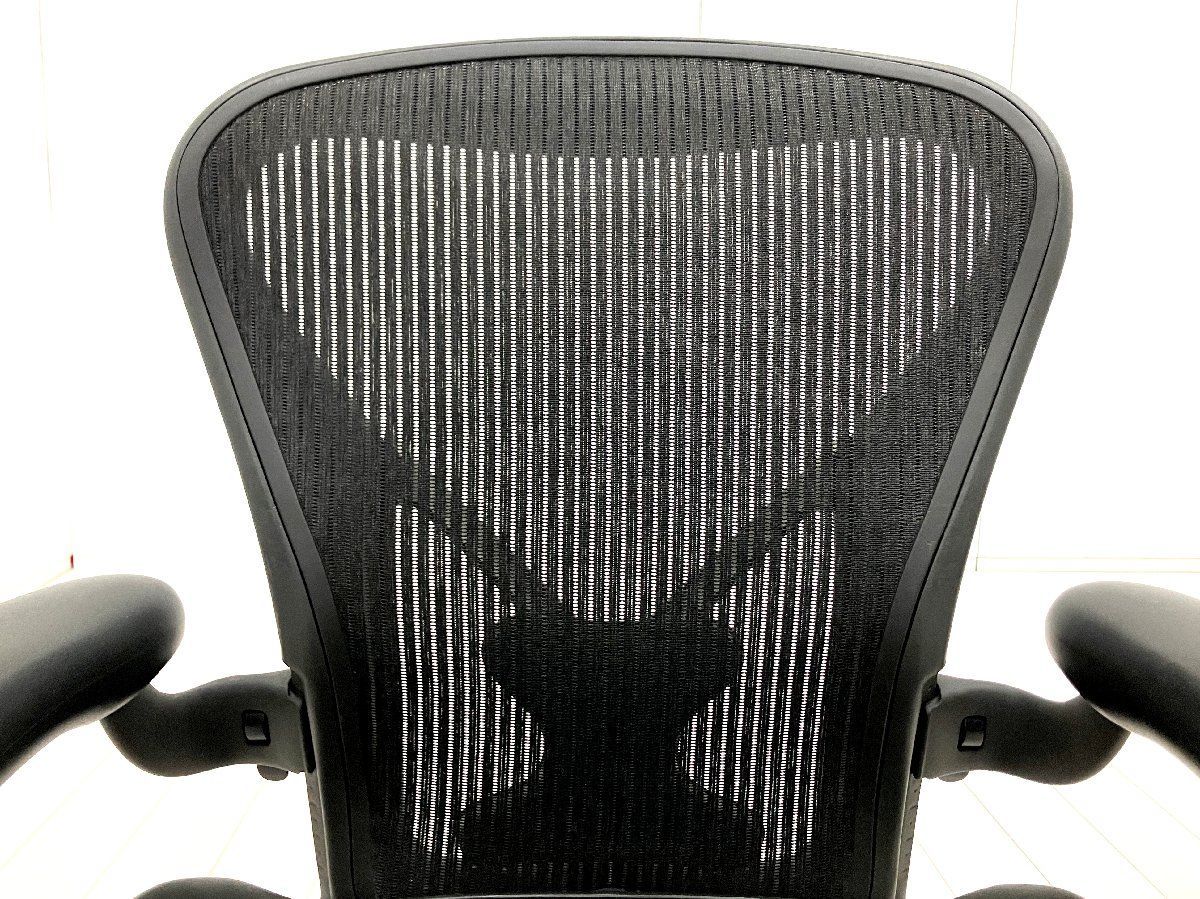HermanMiller/ハーマンミラー■アーロンチェア ■Bタイプ フル装備■グラファイト■ポスチャーフィット HermanMiller/ハーマンミラー■アーロンチェア ■Bタイプ フル装備■グラファイト■ポスチャーフィット