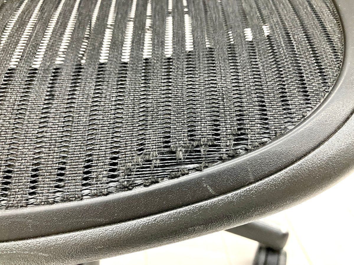 HermanMiller/ハーマンミラー■アーロンチェア ■Bタイプ フル装備■グラファイト■ポスチャーフィット HermanMiller/ハーマンミラー■アーロンチェア ■Bタイプ フル装備■グラファイト■ポスチャーフィット