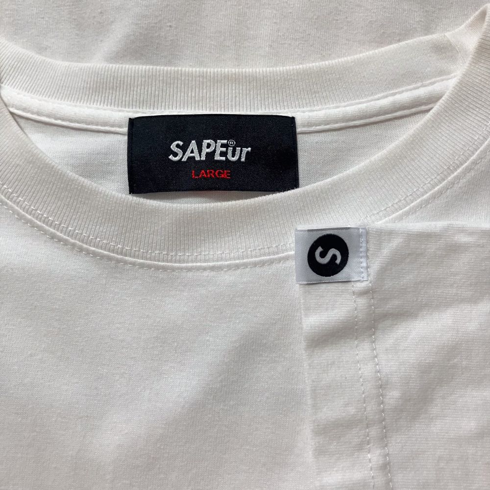美品】SAPEur × 浜田雅功 H Jungle with t Tシャツ ホワイト M