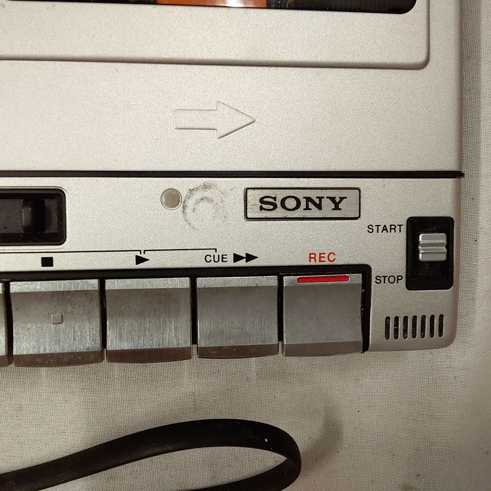 SONY TC-1100 日本製 JAPAN ポータブルカセットレコーダー 通電確認済