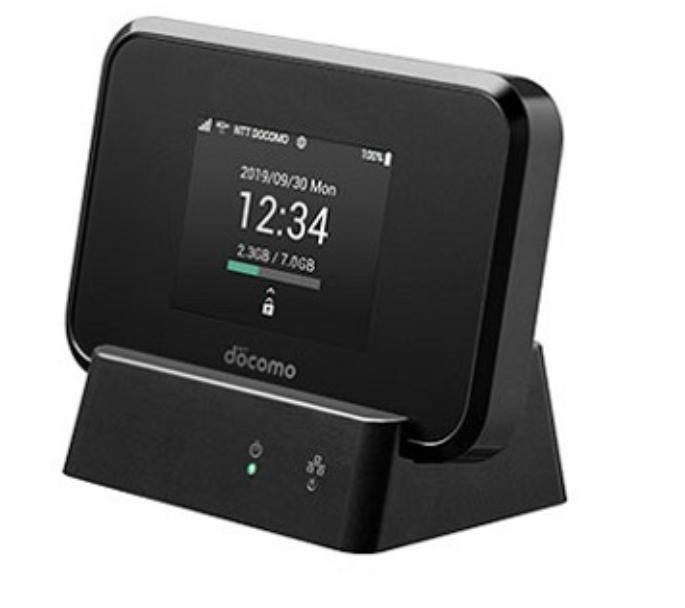 「新品未使用」Wi-Fi STATION SH-05L docomo大容量バッテリ　LTE/PREMIUM 4G対応