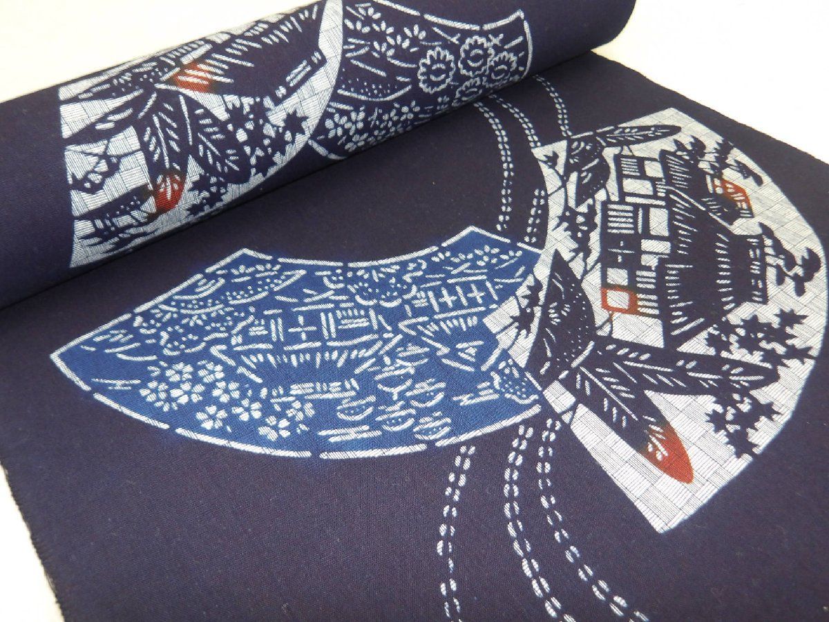 P42907 美品！ 注染 木綿 浴衣 新古品 反物 t - メルカリ
