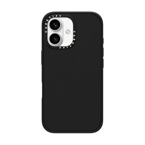 【新品】CASETiFY インパクト iPhone 16 ケース [薄型軽量/耐衝撃/米軍MIL規格] - マットブラック c02eb164