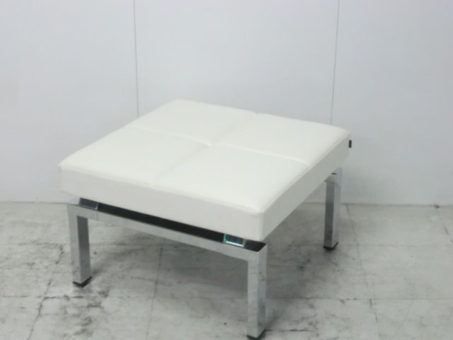 オカムラ　マルチモジュールベンチ　ホワイト　LB36AA-PB20　1人用ソファ
