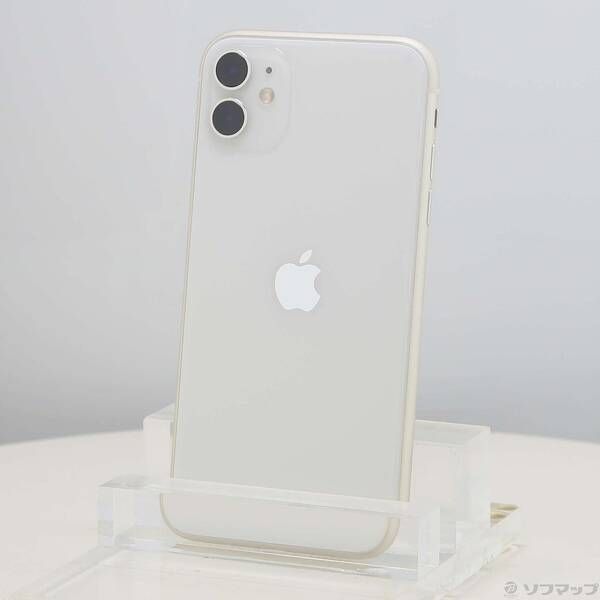 ソフマップ 〔中古品〕 iPhone11 64GB ホワイト MHDC3J／A SIMフリー【258】
