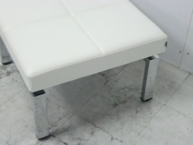 オカムラ　マルチモジュールベンチ　ホワイト　LB36AA-PB20　1人用ソファ