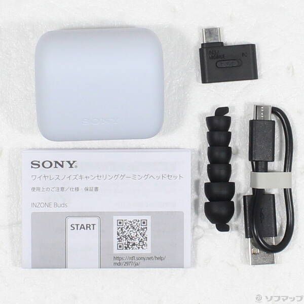 ソフマップ 〔中古品〕 INZONE Buds WF-G700NWZ ホワイト【262】 ソフマップ 〔中古品〕 INZONE Buds WF-G700NWZ ホワイト【262】