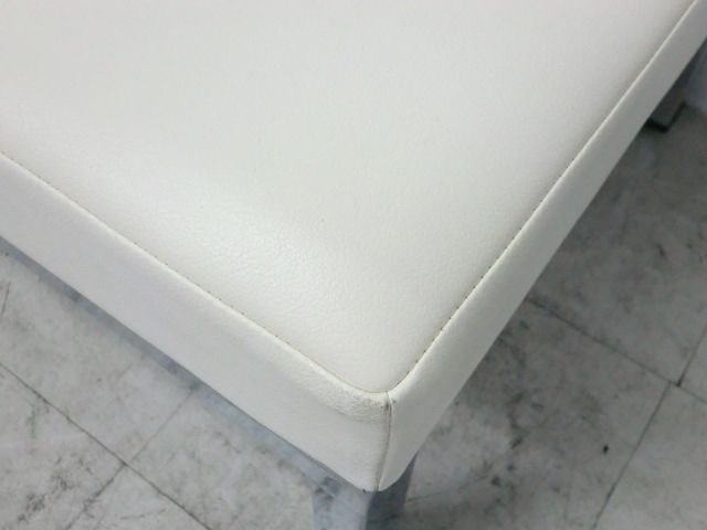 オカムラ　マルチモジュールベンチ　ホワイト　LB36AA-PB20　1人用ソファ