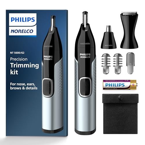 Philips(フィリップス) Norelcoノーズトリマー5000鼻/耳/眉毛用トリミングキットNT5600/62t 4cc27097