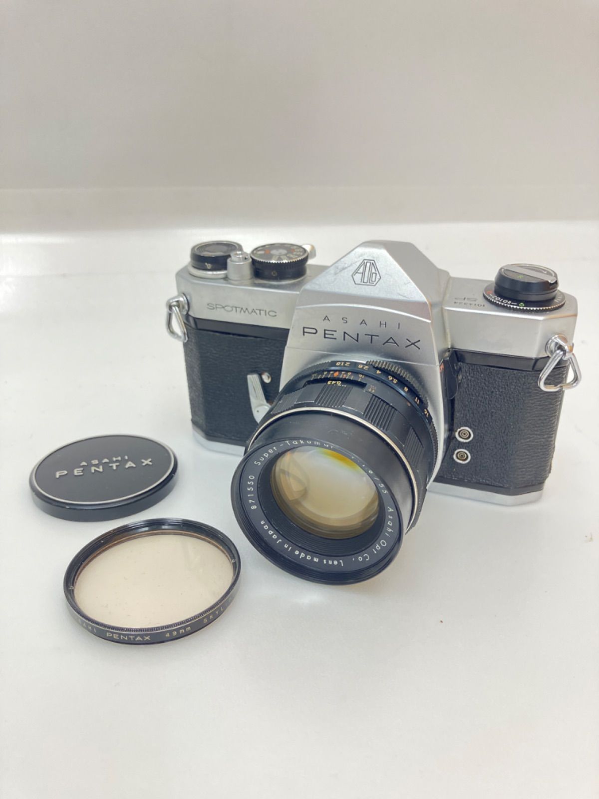 □ PENTAX ペンタックス SPOTMATIC 一眼レフフィルムカメラ - メルカリ