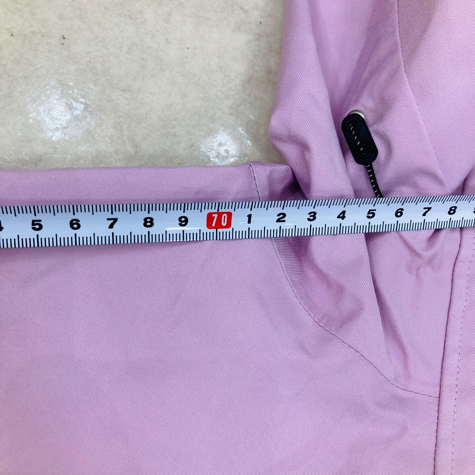 A【38サイズ】AIGLE エーグル レインポンチョ レインコート ピンク レディース