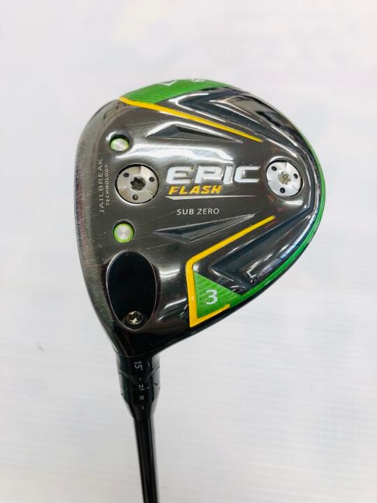 キャロウェイ　EPIC FLASH SUB ZERO　13.5度　TENSEI AV Blue75　Xフレックス　フェアウェイウッド　中古　ゴルフドゥ！白山松任店【最短即日発送】