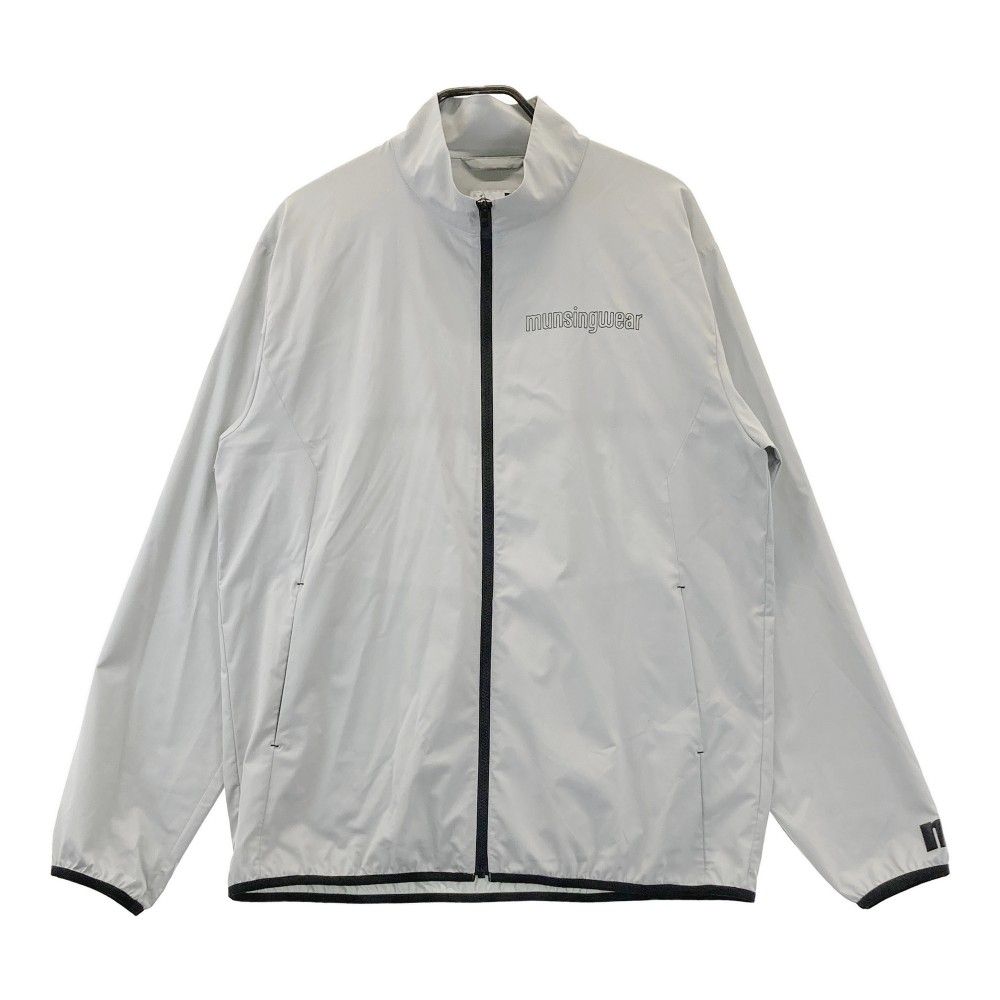 サイズ：3L MUNSING WEAR マンシングウェア 2023年モデル ジップジャケット グレー系 [240101339736] ゴルフウェア メンズ ストスト
