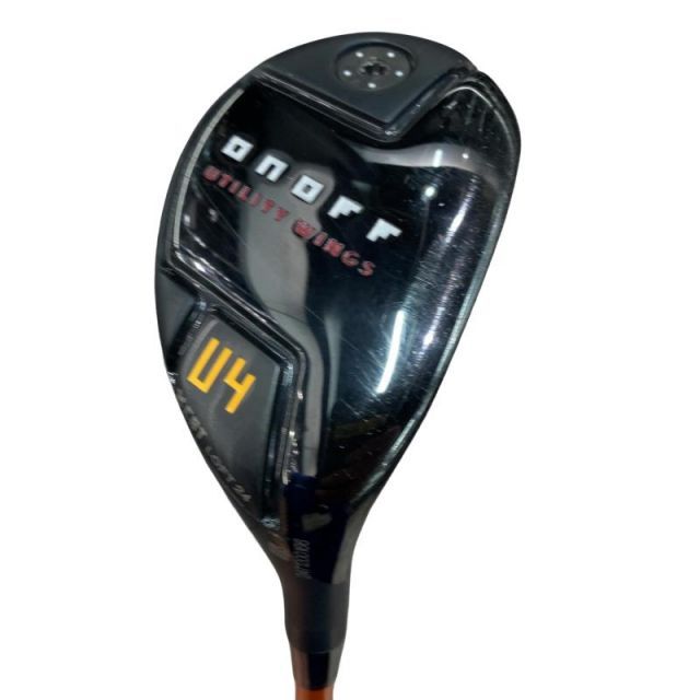 【中古】 ダイワ(グローブライド) ONOFF UTILITY WINGS(2024) KURO U4 ユーティリティ UT 純正特注シャフト (フレックスS) メンズ 男性用 右利き 右用 Cランク ゴルフクラブ