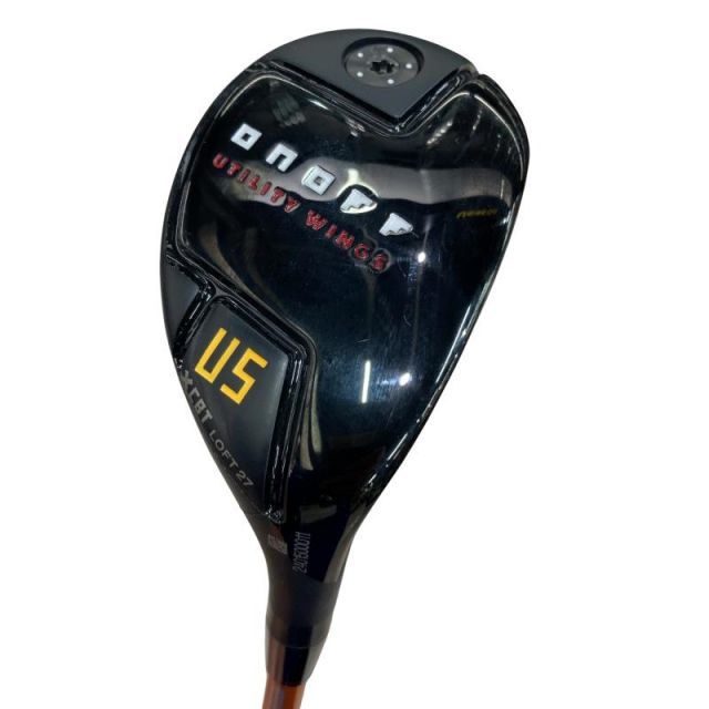【中古】 ダイワ(グローブライド) ONOFF UTILITY WINGS(2024) KURO U5 ユーティリティ UT 純正特注シャフト (フレックスS) メンズ 男性用 右利き 右用 Cランク ゴルフクラブ