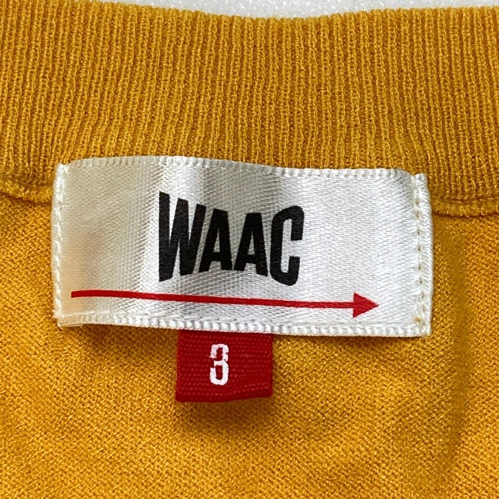 サイズ：3 WAAC ワック ニット セーター イエロー系 [240101401749