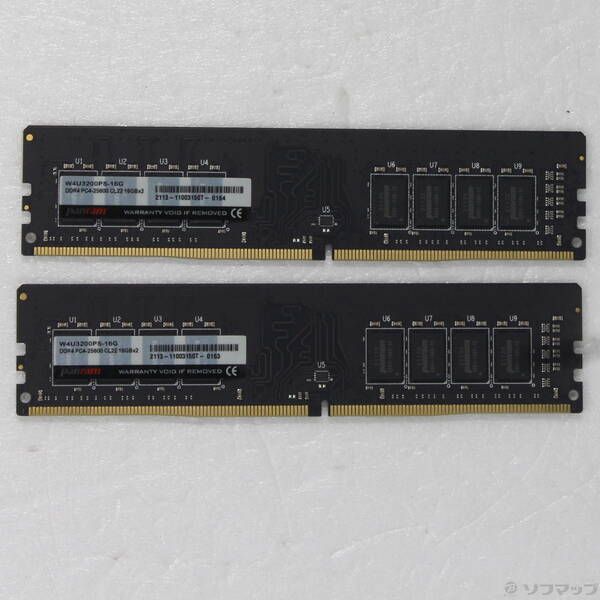 CFD 32GB DDR4 16GB×2枚組 PC4-25600 中古- ソフマップ