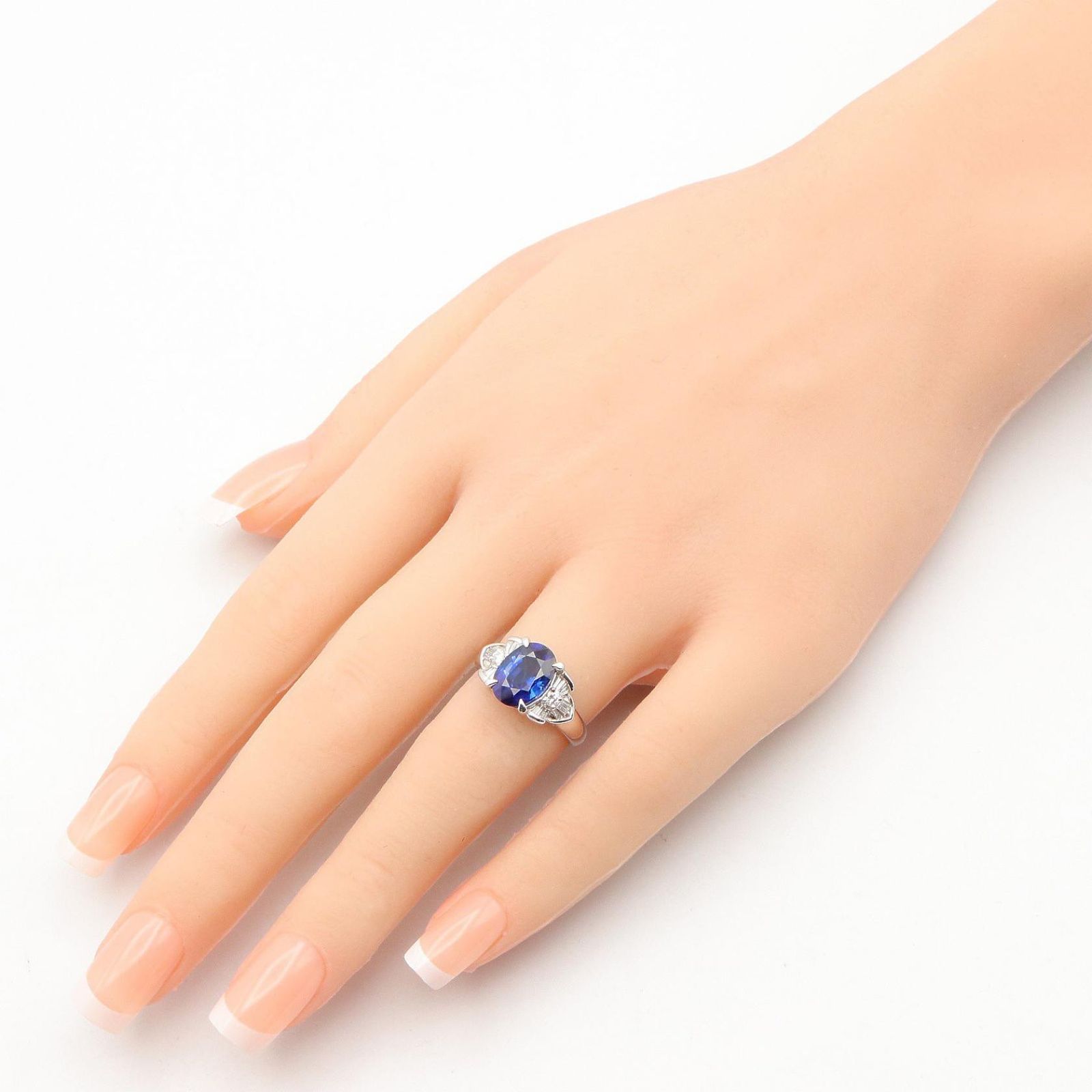 ジュエリー JEWELRY リング・指輪 サファイア ダイヤ リング ｻﾌｧｲｱ 7.4 