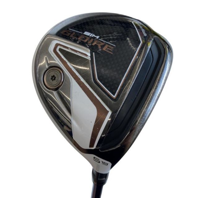 【中古】 テーラーメイド SIM GLOIRE 5W フェアウェイウッド FW 純正特注シャフト (フレックスS) メンズ 男性用 右利き 右用 Cランク ゴルフクラブ