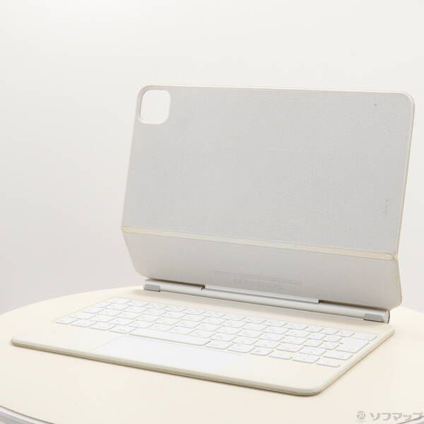 ソフマップ 〔中古品〕 11インチ iPad Pro 第3／2／1世代用 Magic Keyboard 日本語 ホワイト MJQJ3J／A【348】