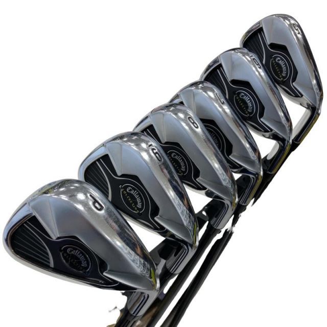 【中古】 キャロウェイ Callaway COLLECTION 6S アイアンセット IR Tour AD CC(アイアン) (フレックスS) メンズ 男性用 右利き 右用 Cランク ゴルフクラブ
