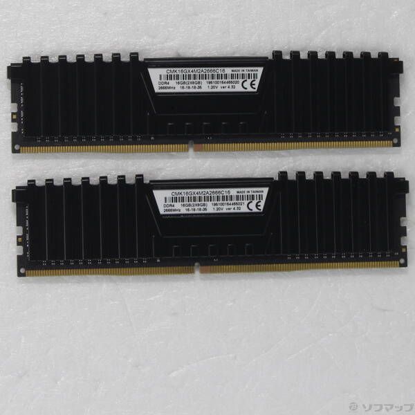 ソフマップ 〔中古品〕 CMK16GX4M2A2666C16 16GB 8GB×2枚組【344】