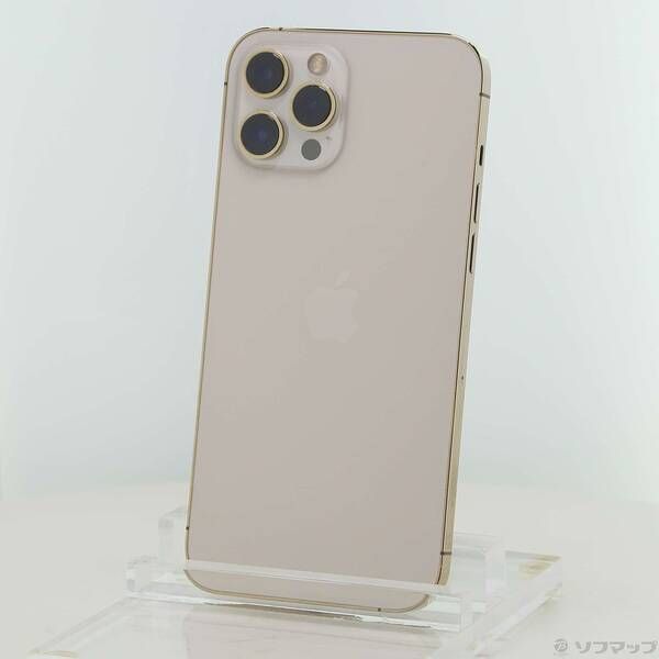 ソフマップ 〔中古品〕 iPhone12 Pro Max 128GB ゴールド MGCW3J／A SIMフリー【352】
