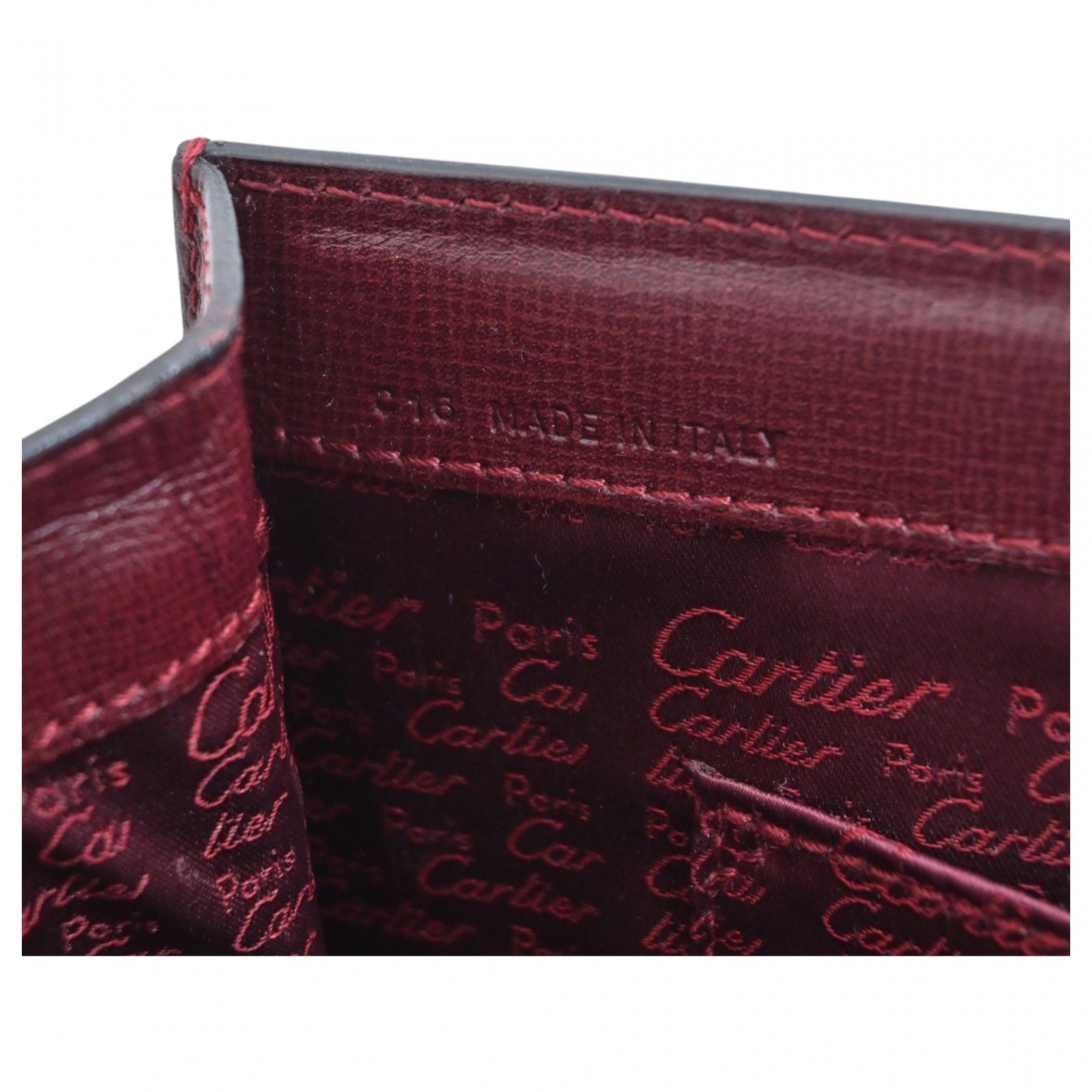 極美品 カルティエ CARTIER マストライン トップハンドル ハンドバッグ 
