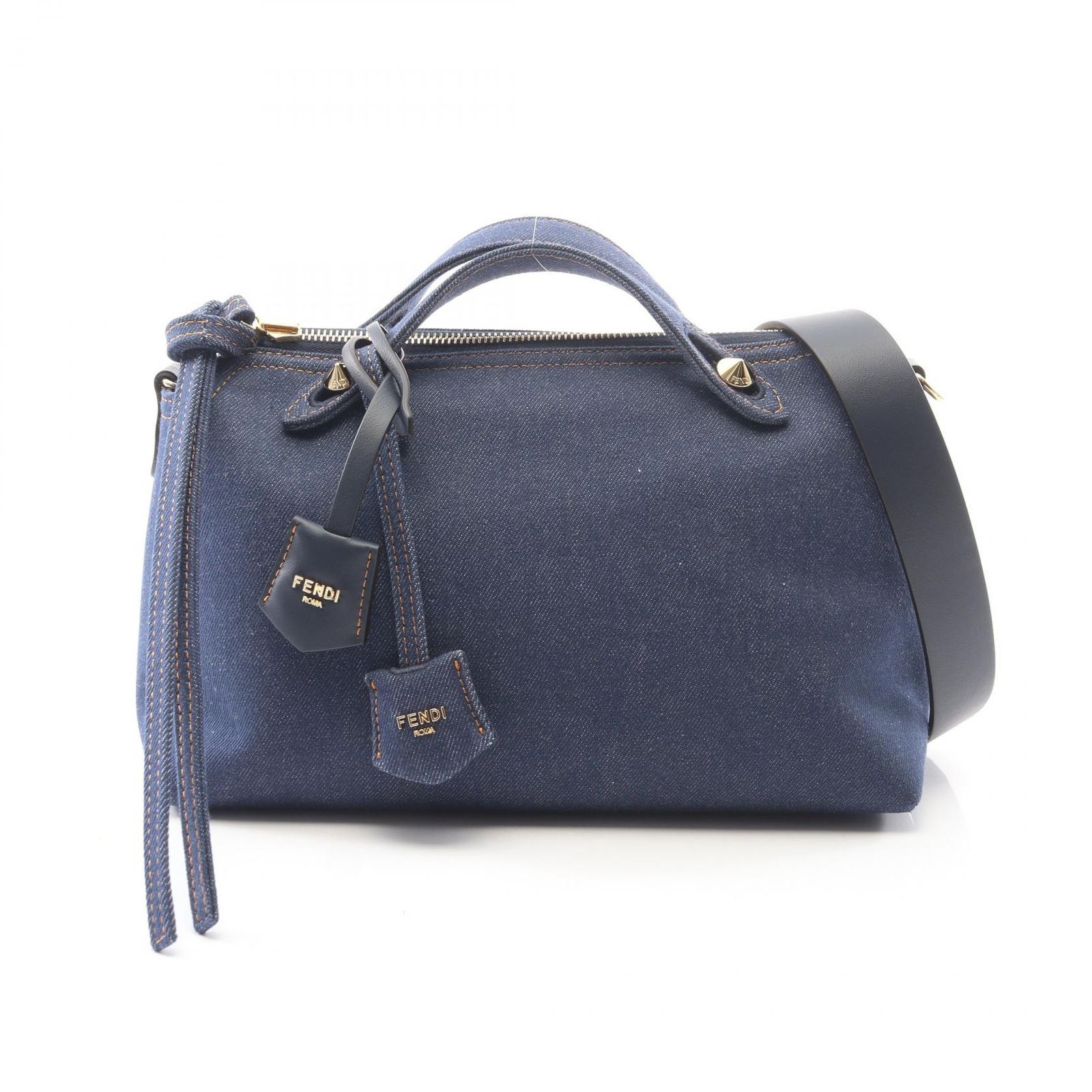 フェンディ FENDI ハンドバッグ BY THE WAY SOFT MEDIUM バイザウェイ ソフト ミディアム リバーシブル 2WAY 8BL155AWPOF0NAP ブルー デニム レザー バイ ザ ウェイ ソフト ミディアム
