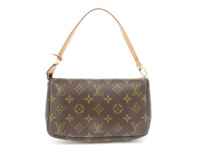 LOUIS VUITTON ルイ・ヴィトン バッグ ポシェット・アクセソワール モノグラム バッグ M51980 ハンドバッグ PVC ブラウン レディース【中古】